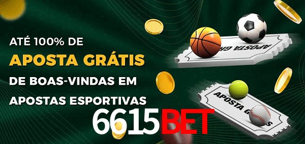 6615bet Ate 100% de Aposta Gratis